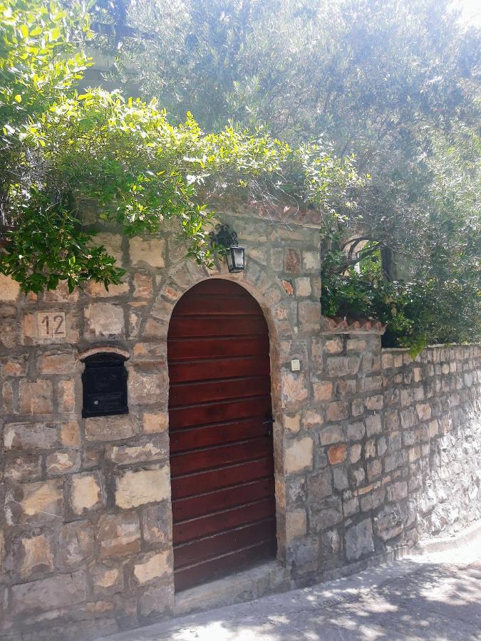 Sea-Side Old Stone Villa With A Private Garden Μπούντβα Εξωτερικό φωτογραφία